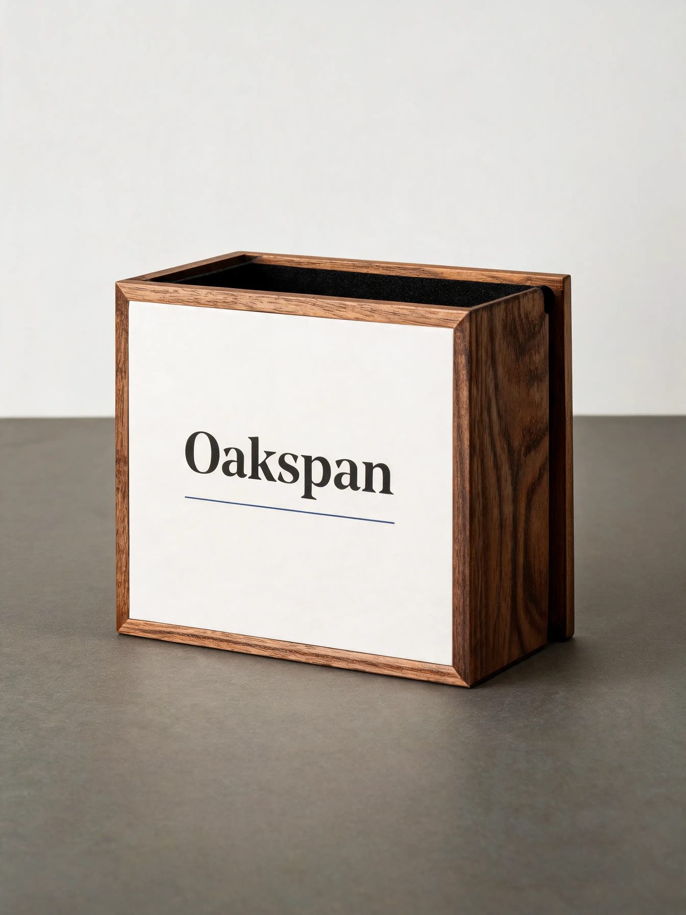 Felt-Lined Catch Box