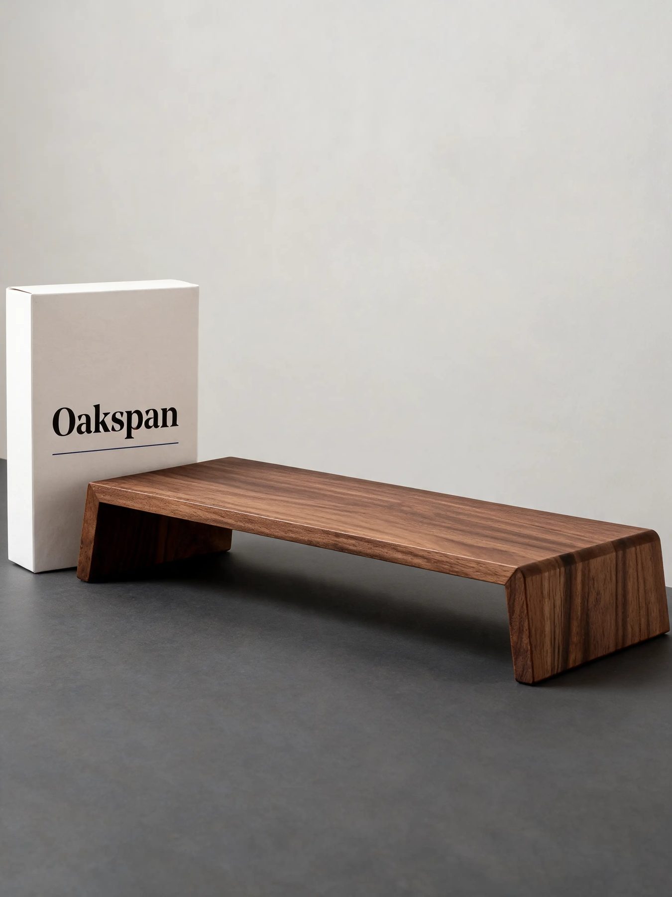 Walnut Desk Shelf