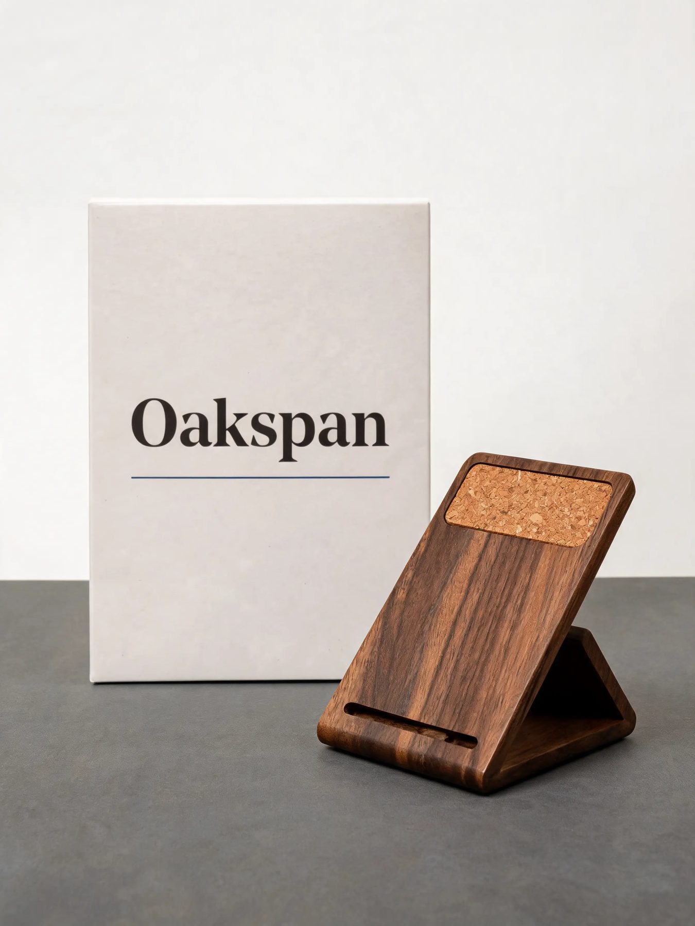Walnut Phone Stand